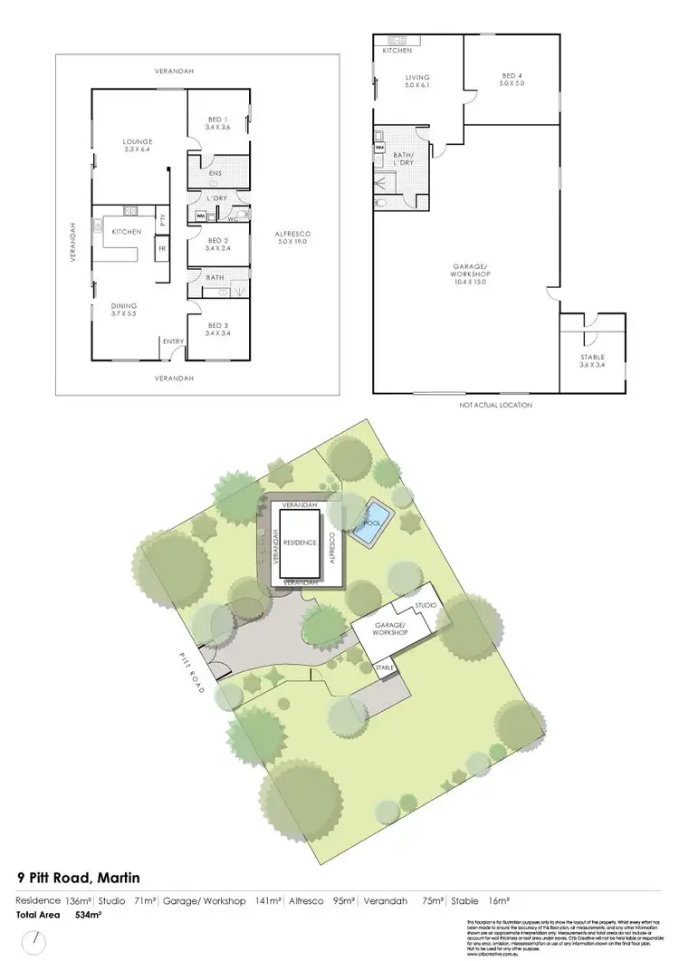 Floorplan of Homely house listing, 9 Pitt Road, Martin WA 6110
