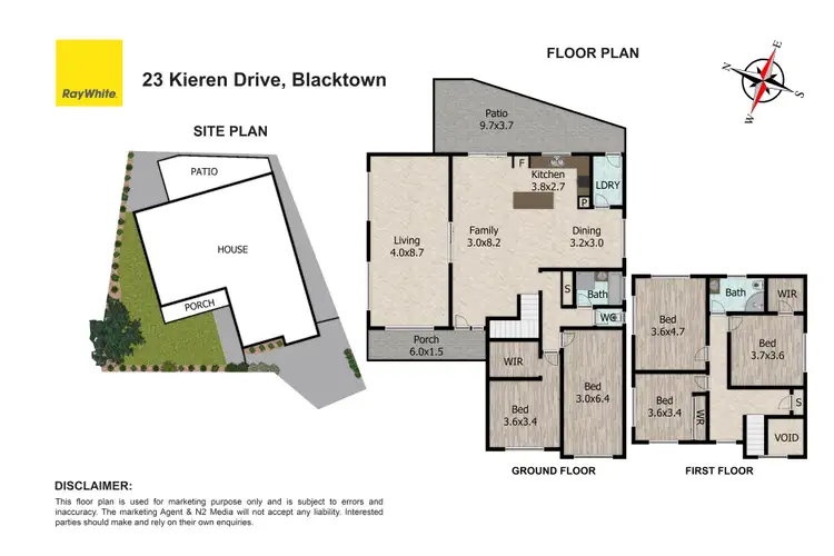 Floorplan of Homely house listing, 23 Kieren Drive, Blacktown NSW 2148