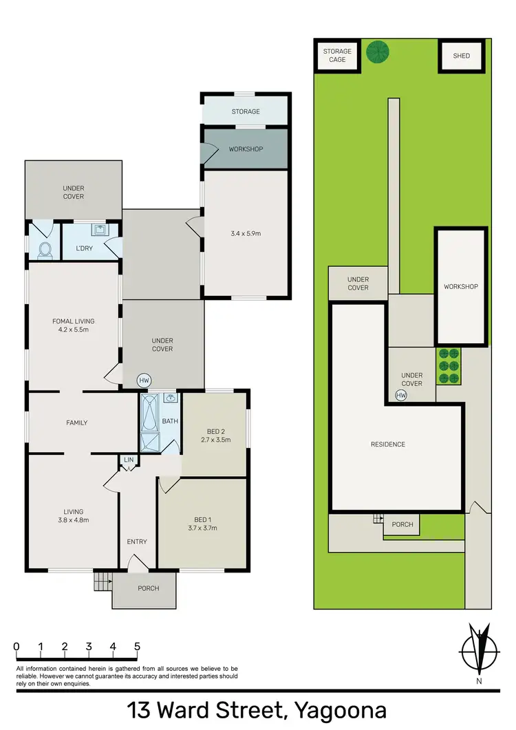 Floorplan of Homely house listing, 13 Ward Street, Yagoona NSW 2199
