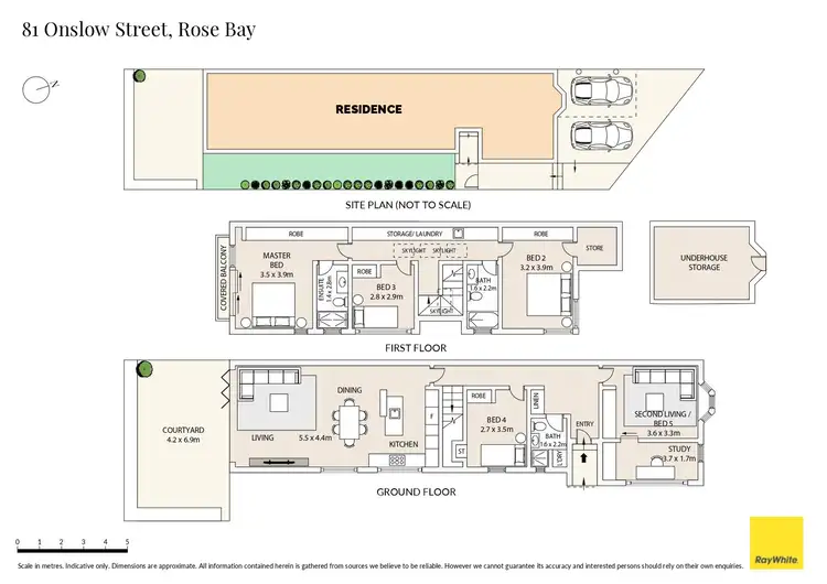 Floorplan of Homely house listing, 81 Onslow Street, Rose Bay NSW 2029