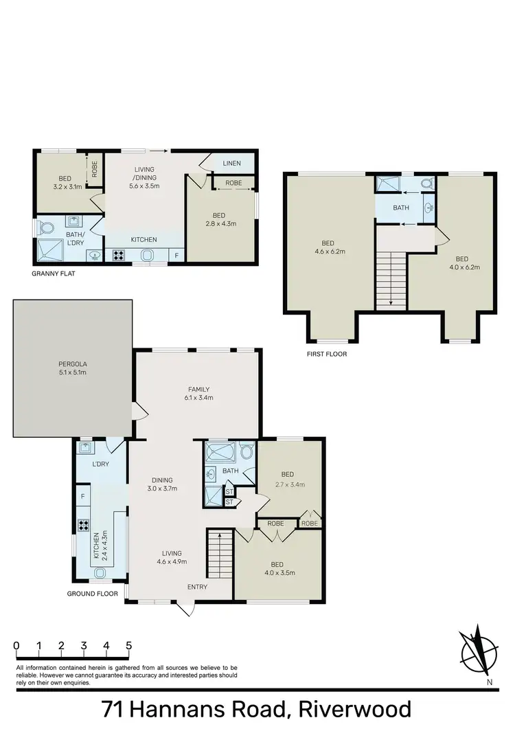 Floorplan of Homely house listing, 71 Hannans Road, Riverwood NSW 2210