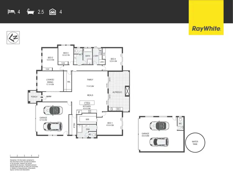 Floorplan of Homely house listing, 6 Eyre Street, Bungendore NSW 2621