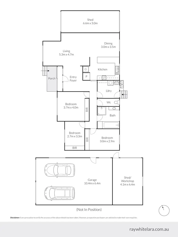 Floorplan of Homely house listing, 3 Millbank Court, Norlane VIC 3214