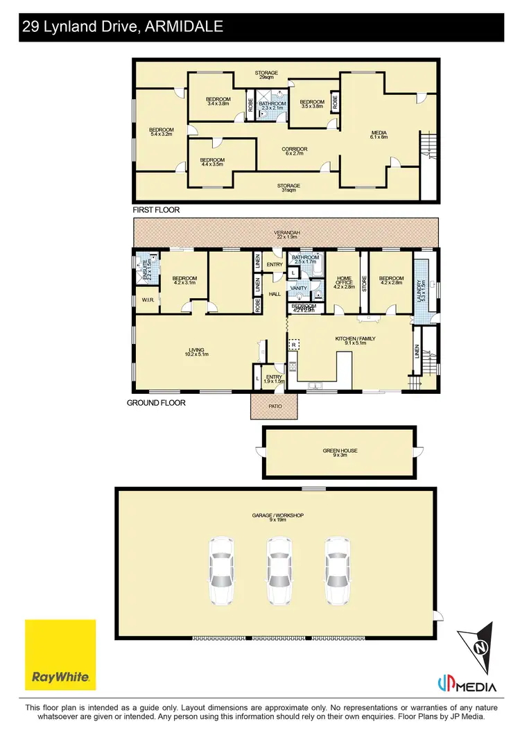 Floorplan of Homely house listing, 29 Lynland Drive, Armidale NSW 2350
