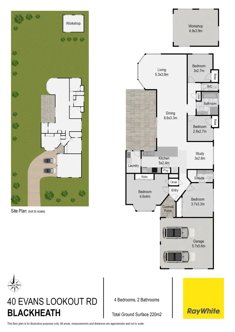 Floorplan of Homely house listing, 40 Evans Lookout Road, Blackheath NSW 2785