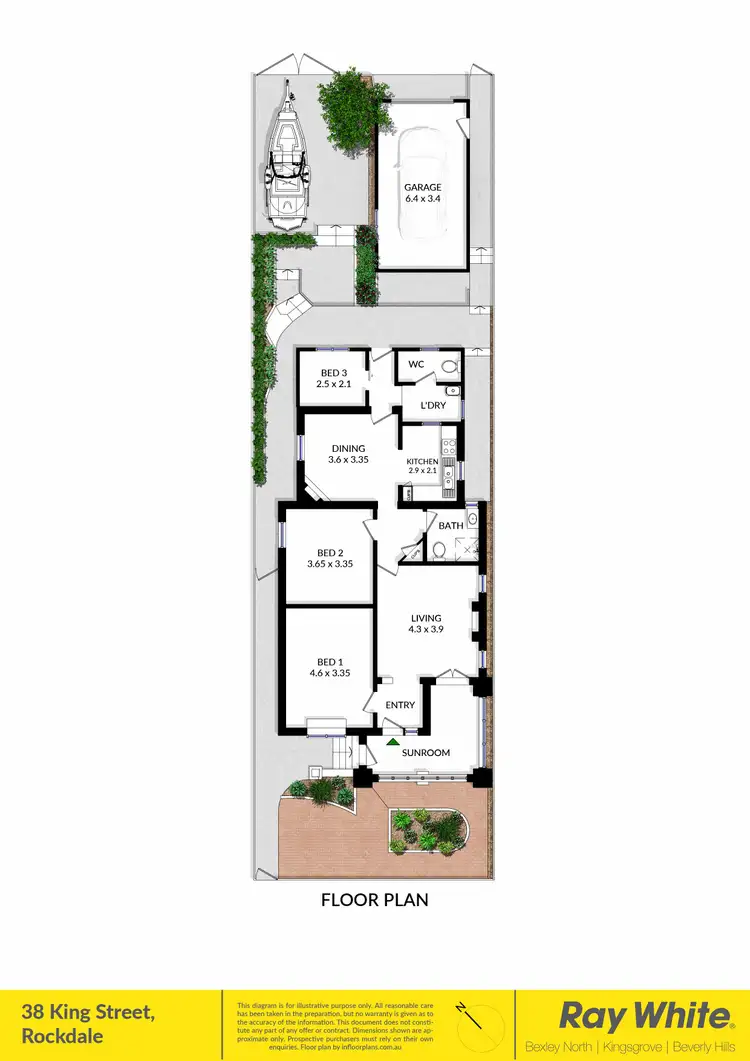 Floorplan of Homely house listing, 38 King Street, Rockdale NSW 2216