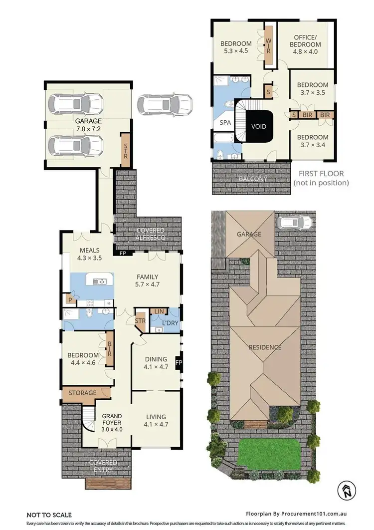 Floorplan of Homely house listing, 75 Pleasant Road, Hawthorn East VIC 3123