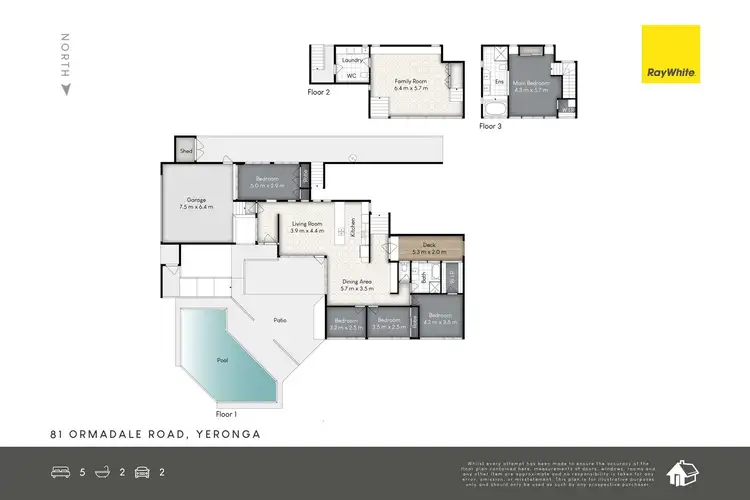 Floorplan of Homely house listing, 81 Ormadale Road, Yeronga QLD 4104