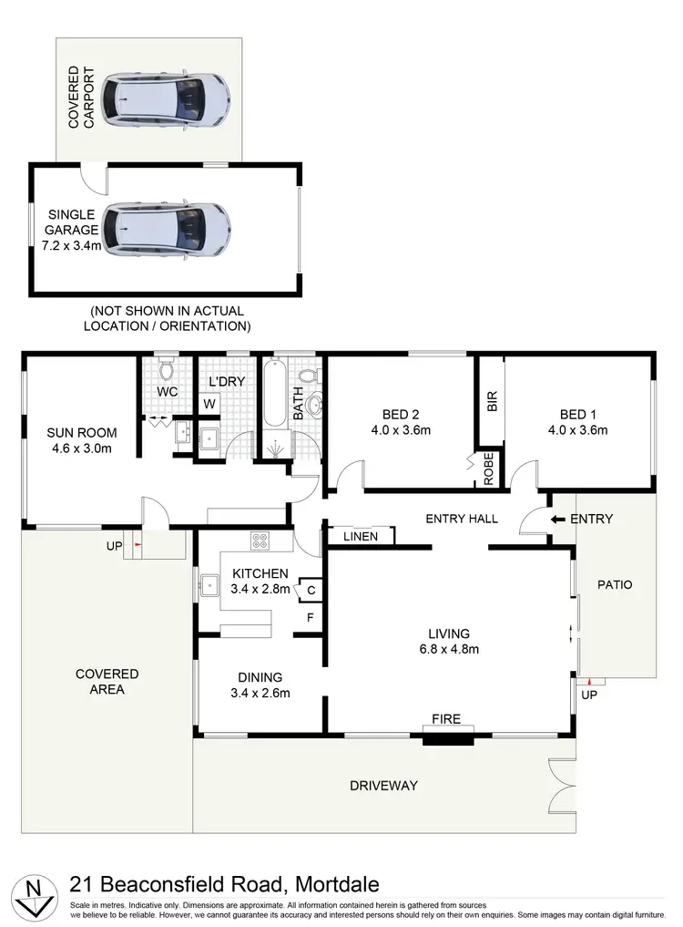 Floorplan of Homely house listing, 21 Beaconsfield Road, Mortdale NSW 2223