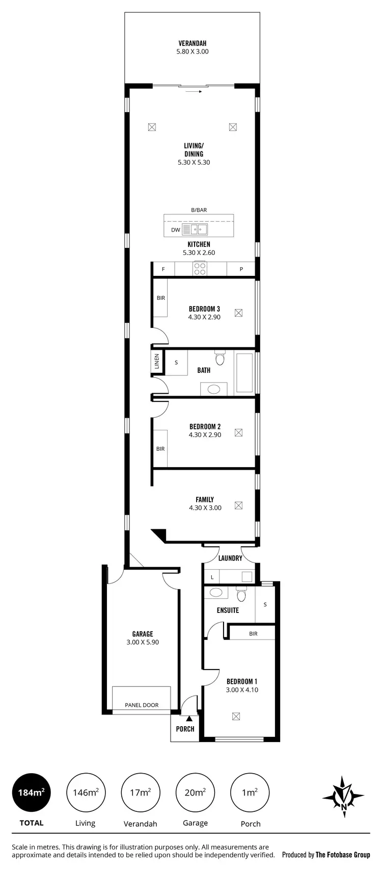 Floorplan of Homely house listing, 28 Franklin Street, Rosewater SA 5013