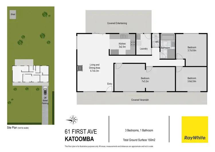 Floorplan of Homely house listing, 61 First Avenue, Katoomba NSW 2780