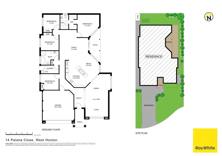 Floorplan of Homely house listing, 14 Palana Close, West Hoxton NSW 2171
