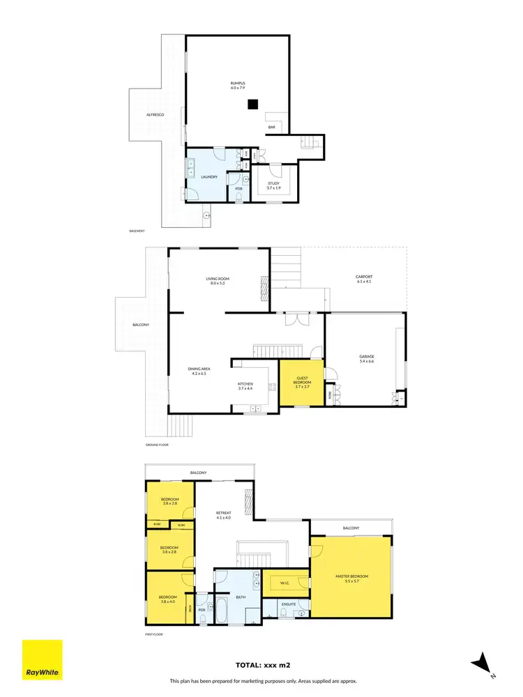 Floorplan of Homely house listing, 22 Watson Rise, Keilor VIC 3036