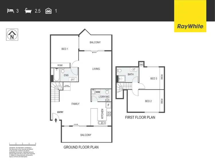 Floorplan of Homely unit listing, 12/9 Fitzroy Street, Forrest ACT 2603