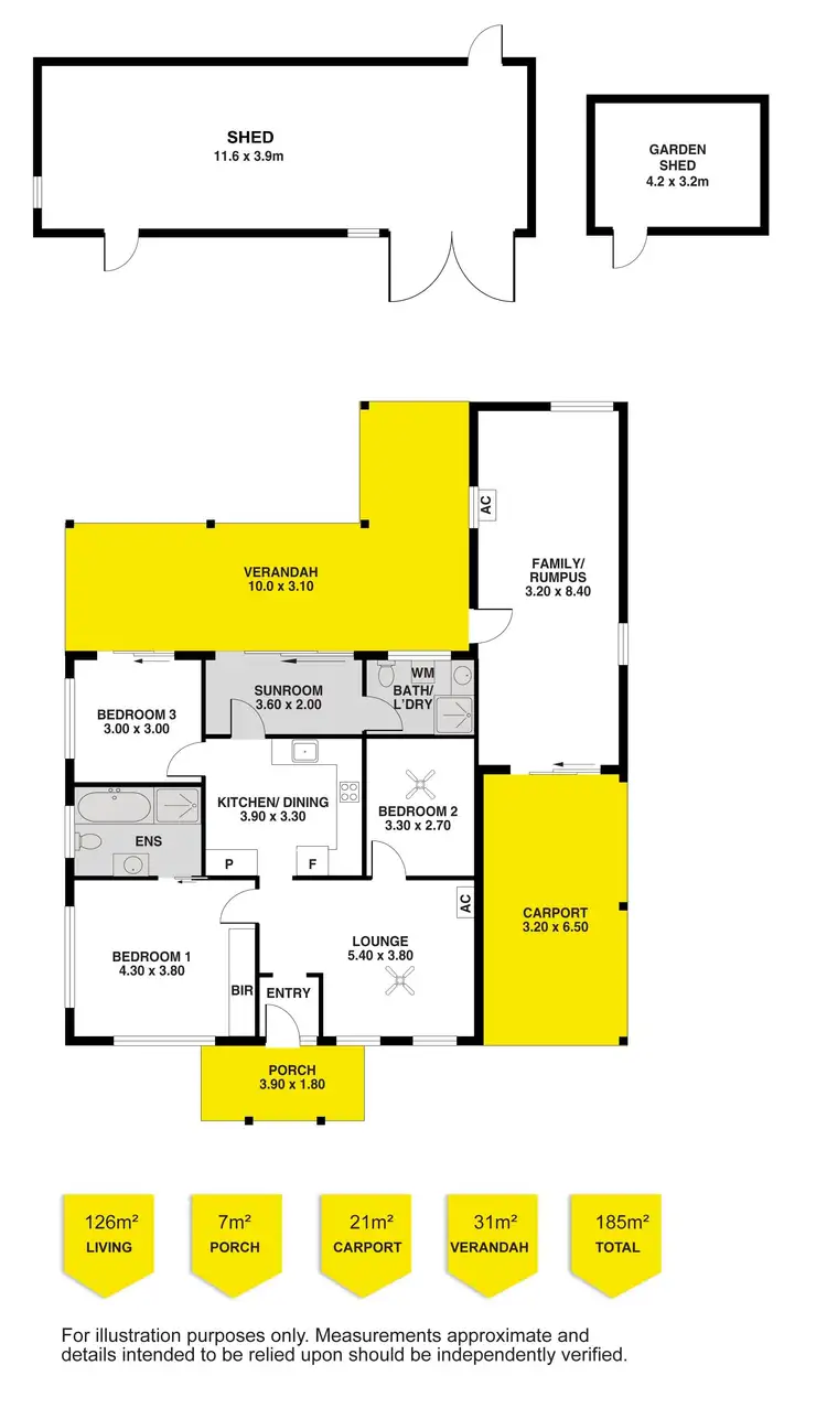 Floorplan of Homely house listing, 27 David Street, Mccracken SA 5211