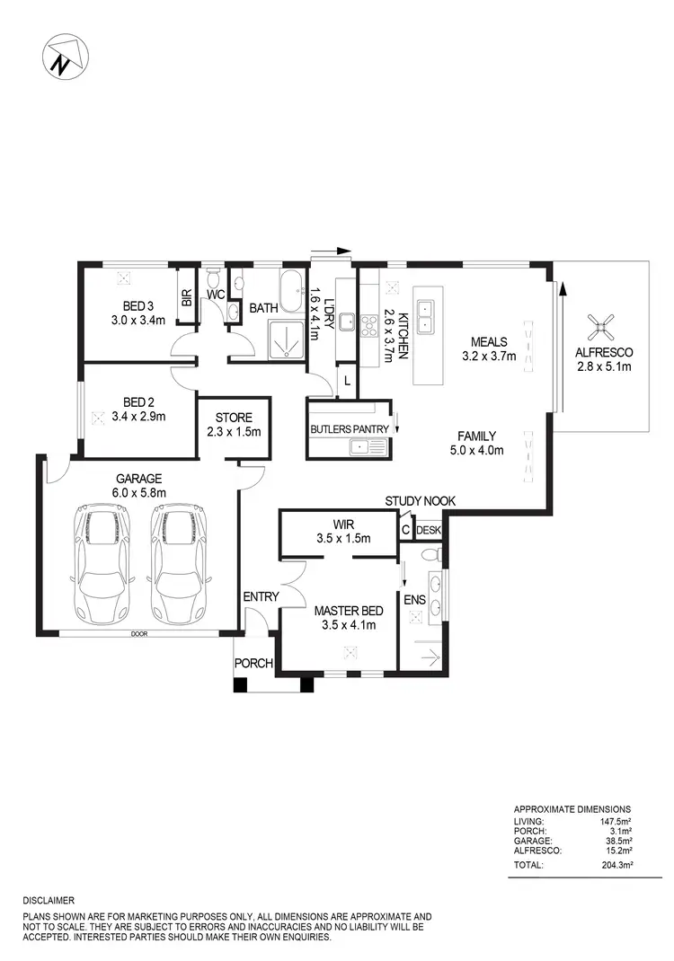 Floorplan of Homely house listing, 4A Lymn Avenue, Athelstone SA 5076