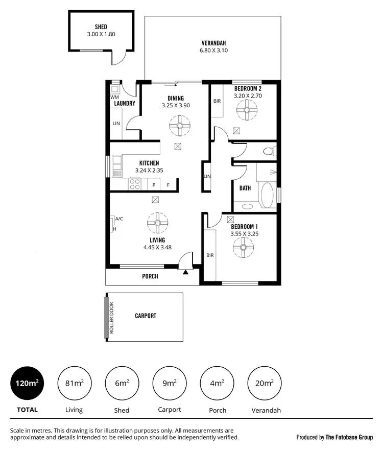 Floorplan of Homely unit listing, 9/29 Coburg Road, Alberton SA 5014