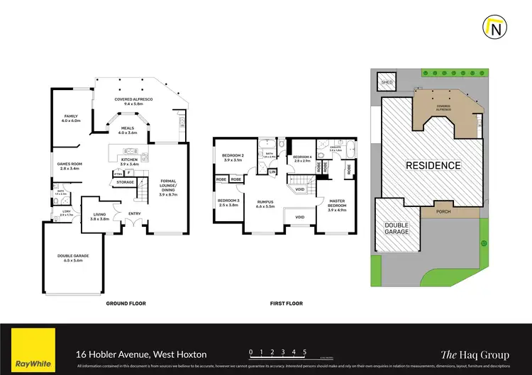Floorplan of Homely house listing, 16 Hobler Avenue, West Hoxton NSW 2171
