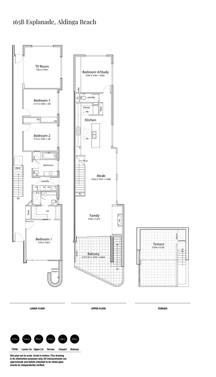 Floorplan of Homely house listing, 165 Esplanade, Aldinga Beach SA 5173