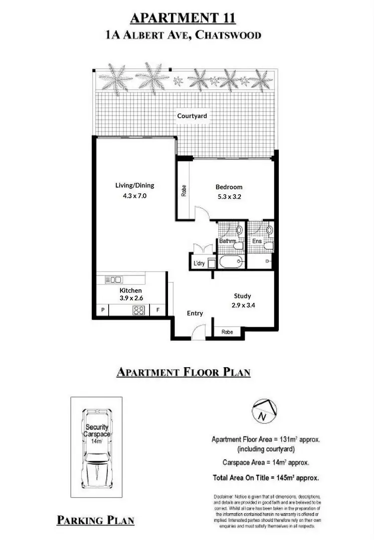 Floorplan of Homely unit listing, 11/1A Albert Avenue, Chatswood NSW 2067