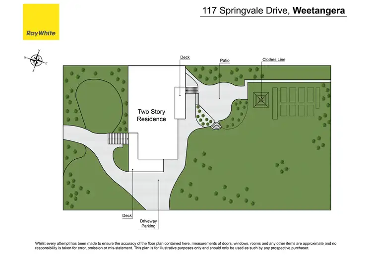 Floorplan of Homely house listing, 117 Springvale Drive, Weetangera ACT 2614