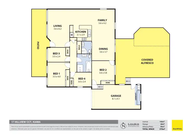 Floorplan of Homely house listing, 17 Hillview Circuit, Kiama NSW 2533