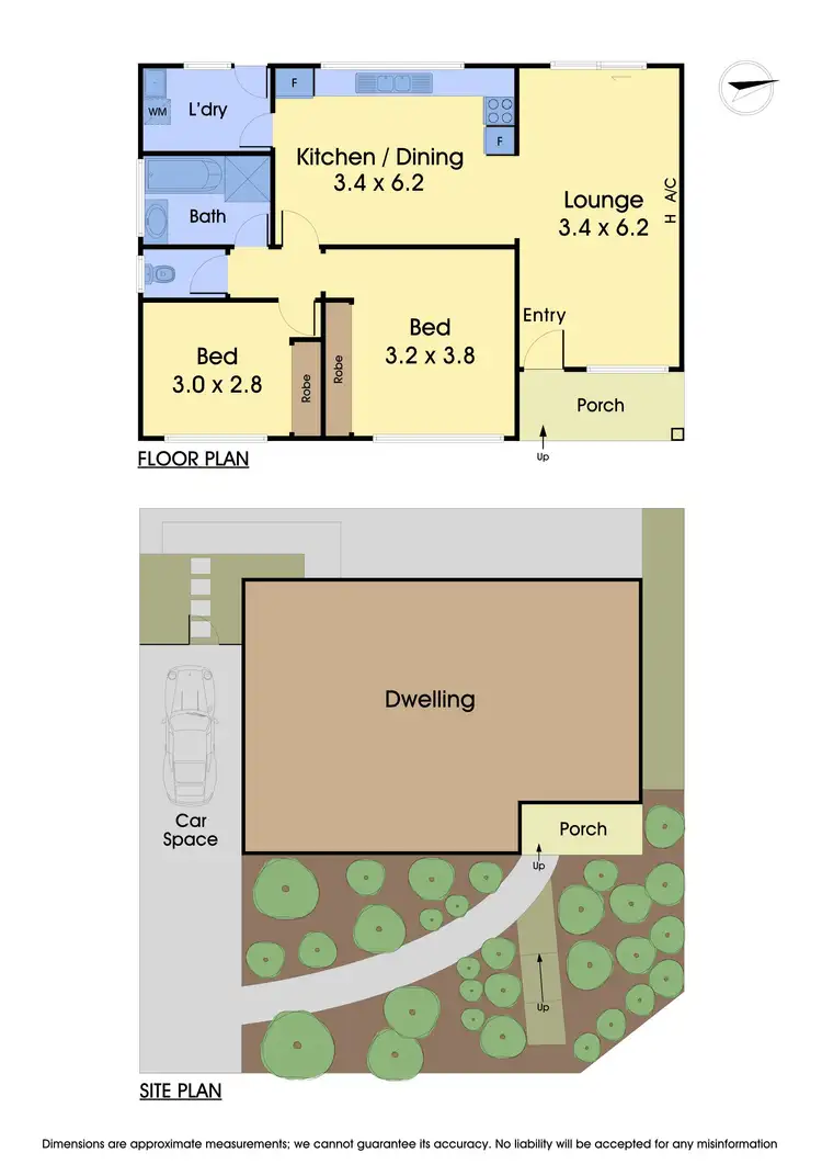 Floorplan of Homely house listing, 1/13 Aranda Place, Epping VIC 3076