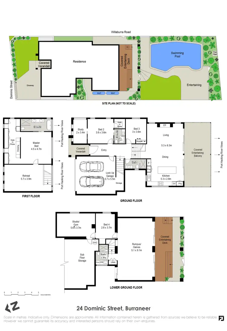 Floorplan of Homely house listing, 24 Dominic Street, Burraneer NSW 2230