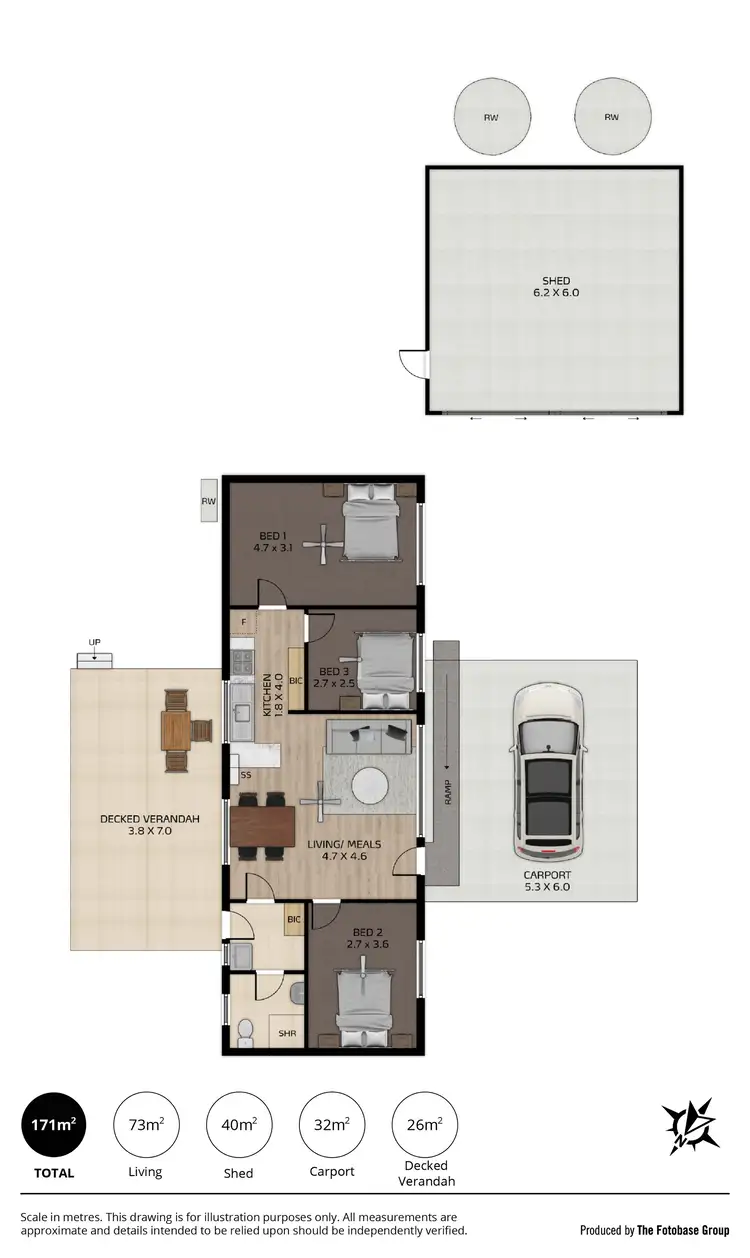 Floorplan of Homely house listing, 7 Elm Avenue, Murray Bridge SA 5253