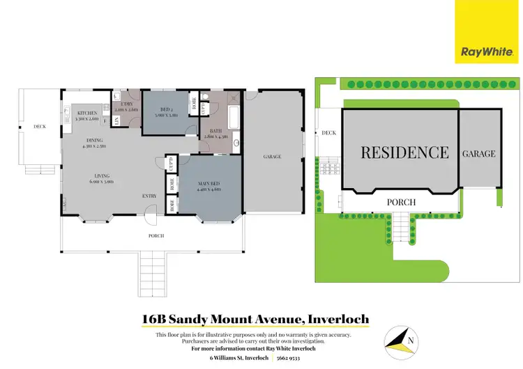 Floorplan of Homely house listing, 16B Sandy Mount Avenue, Inverloch VIC 3996