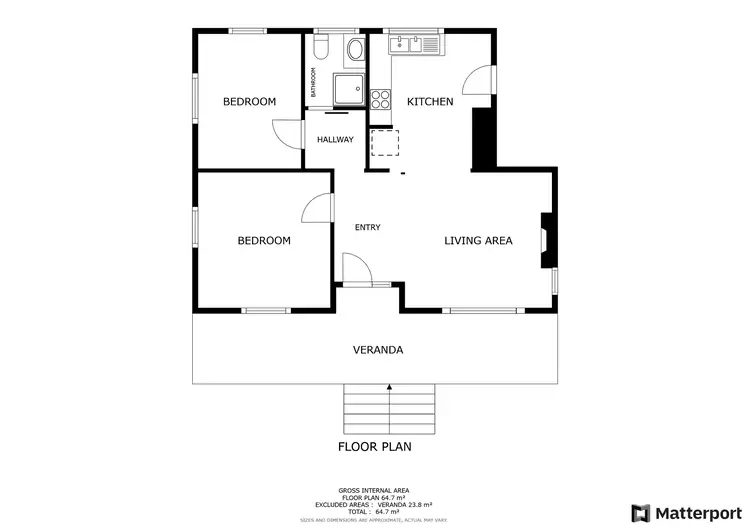 Floorplan of Homely house listing, 70 Chapman Street, Swan Hill VIC 3585