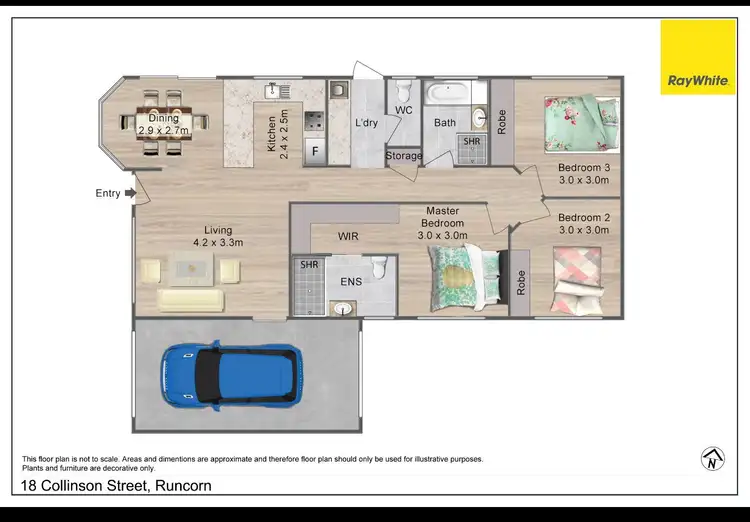 Floorplan of Homely house listing, 18 Collinson Street, Runcorn QLD 4113