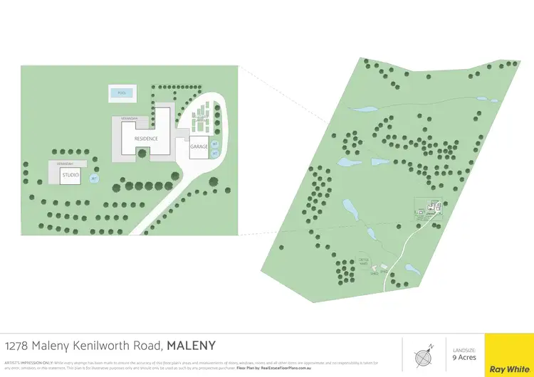 Floorplan of Homely rural property listing, 1278 Maleny - Kenilworth Road, Conondale QLD 4552