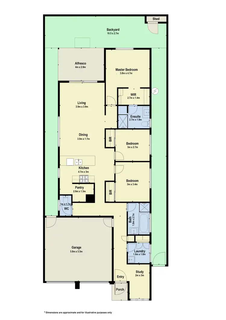 Floorplan of Homely house listing, 19 Coe Street, Mernda VIC 3754