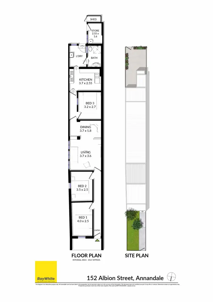 Floorplan of Homely house listing, 152 Albion Street, Annandale NSW 2038