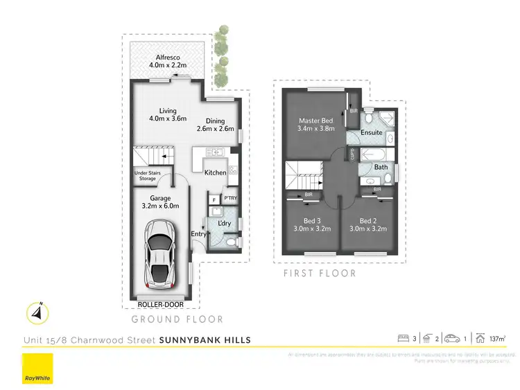Floorplan of Homely house listing, 15/8 Charnwood Street, Sunnybank Hills QLD 4109