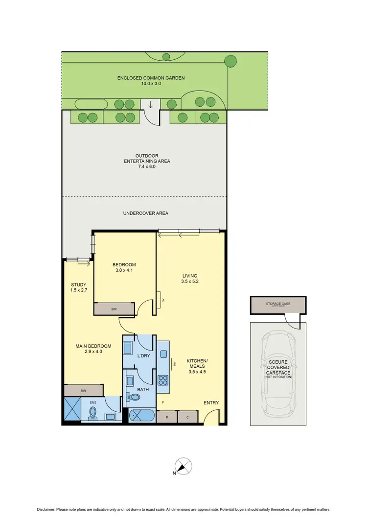 Floorplan of Homely apartment listing, 7/324 Pascoe Vale Road, Essendon VIC 3040