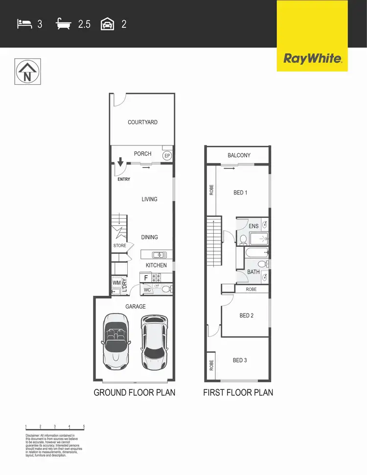Floorplan of Homely townhouse listing, 11/1 Taggart Terrace, Coombs ACT 2611