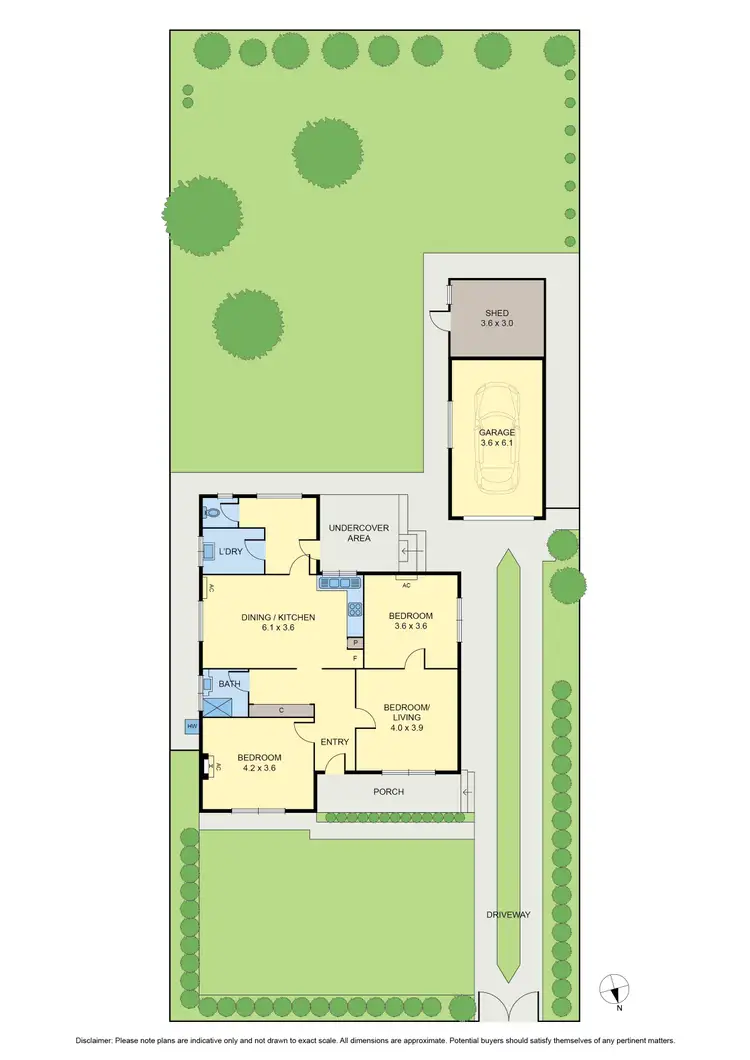 Floorplan of Homely house listing, 99 Denys Street, Fawkner VIC 3060