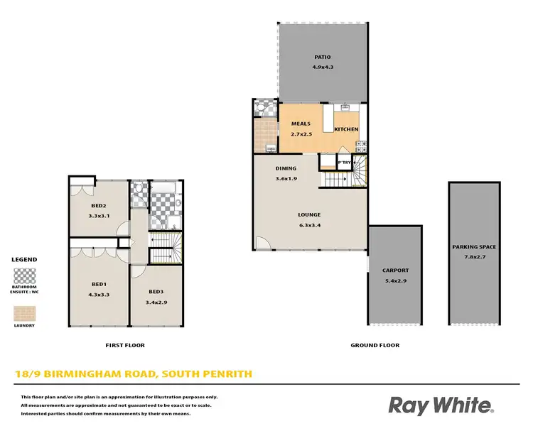Floorplan of Homely house listing, 18/9 Birmingham Road, South Penrith NSW 2750