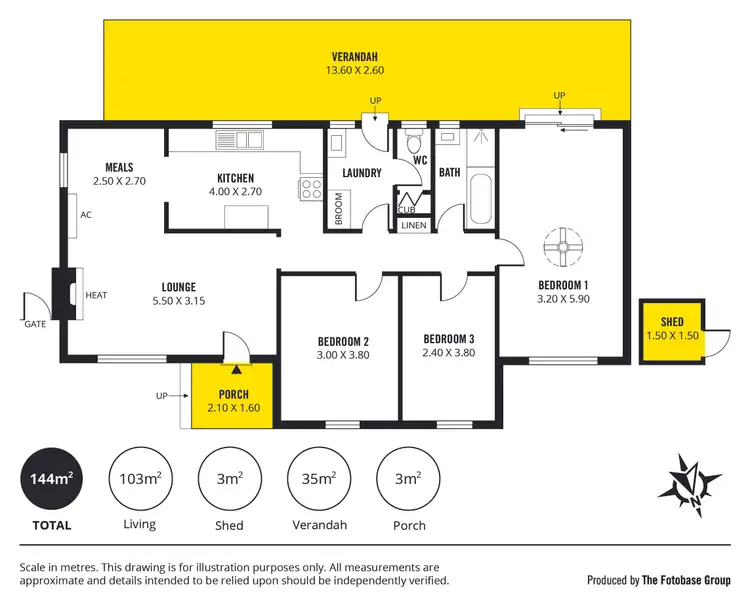 Floorplan of Homely house listing, 62 Wootoona Avenue, Christies Beach SA 5165