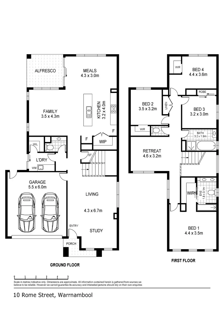 Floorplan of Homely house listing, 10 Rome Street, Warrnambool VIC 3280
