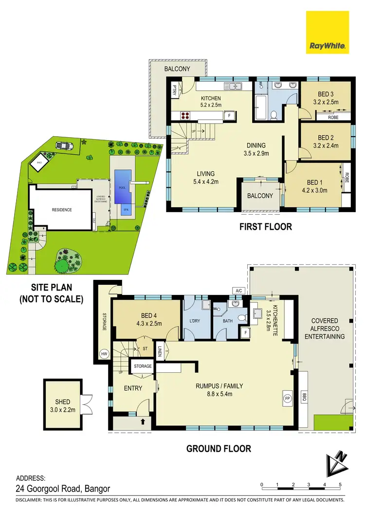 Floorplan of Homely house listing, 24 Goorgool Road, Bangor NSW 2234