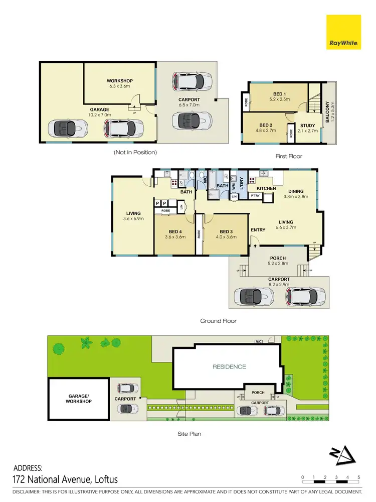 Floorplan of Homely house listing, 172 National Avenue, Loftus NSW 2232