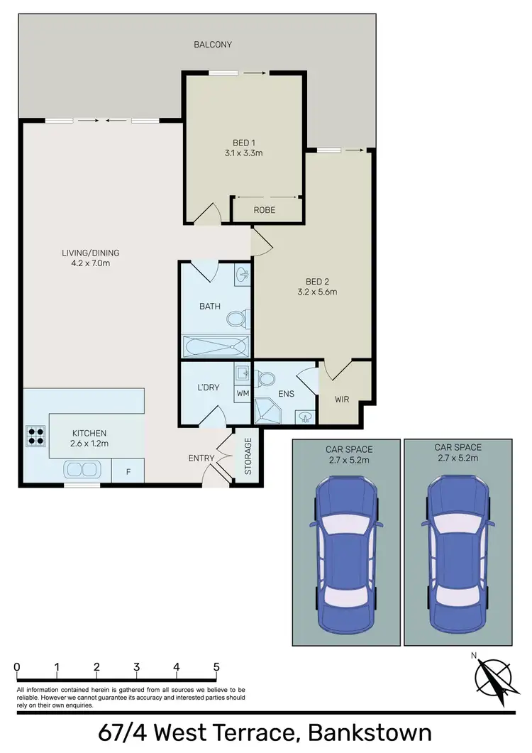 Floorplan of Homely unit listing, 67/4 West Terrace, Bankstown NSW 2200
