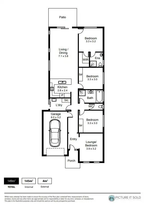 Floorplan of Homely house listing, 42 Cassia Street, Munno Para West SA 5115