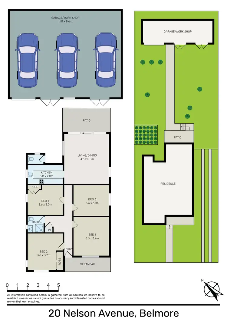 Floorplan of Homely house listing, 20 Nelson Avenue, Belmore NSW 2192