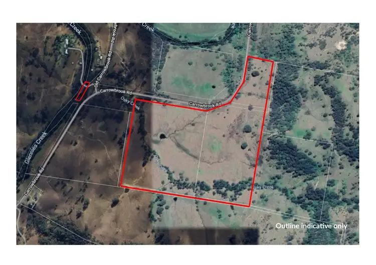Floorplan of Homely rural property listing, Carrowbrook Road Mount Olive, Singleton NSW 2330