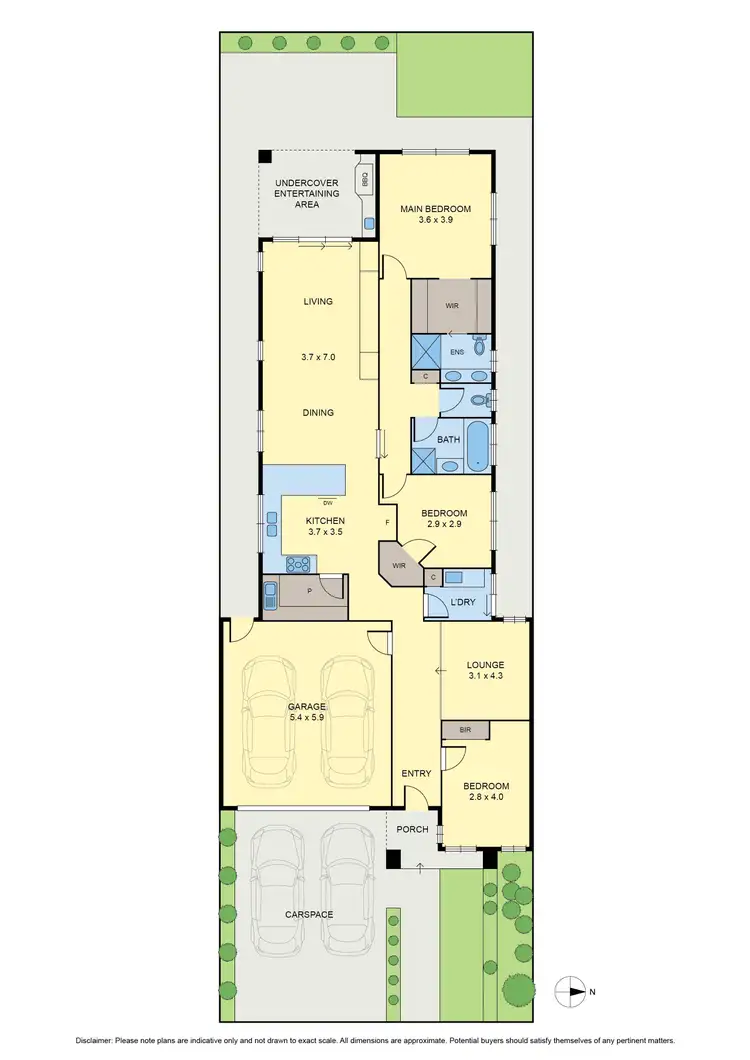 Floorplan of Homely house listing, 20 Emblem Way, Craigieburn VIC 3064