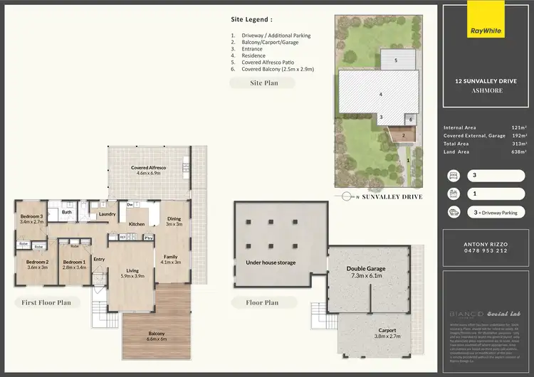 Floorplan of Homely house listing, 12 Sun Valley Drive, Ashmore QLD 4214